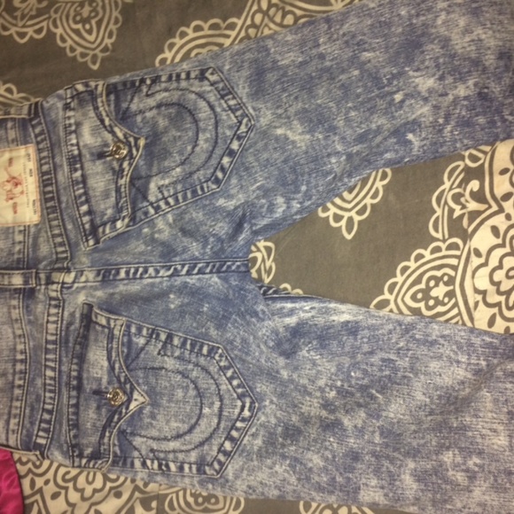 Vintage true religion jeans w/ pocket flaps - Picture 5 of 16